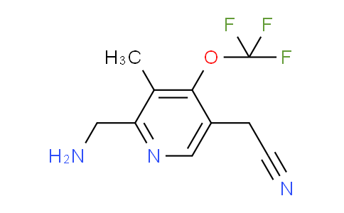 AM146568 | 1806760-95-1 | 2-(Aminomethyl)-3-methyl-4-(trifluoromethoxy)pyridine-5-acetonitrile