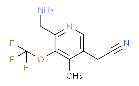 AM146572 | 1806163-34-7 | 2-(Aminomethyl)-4-methyl-3-(trifluoromethoxy)pyridine-5-acetonitrile