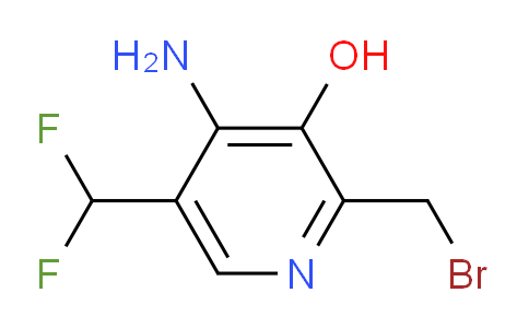 4-Amino-2-(bromomethyl)-5-(difluoromethyl)-3-hydroxypyridine