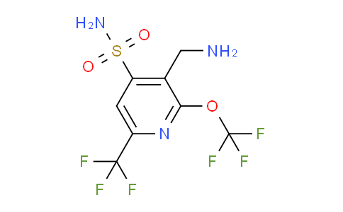 AM146581 | 1805921-60-1 | 3-(Aminomethyl)-2-(trifluoromethoxy)-6-(trifluoromethyl)pyridine-4-sulfonamide