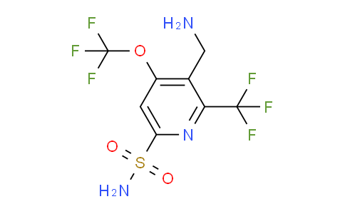 AM146584 | 1806761-77-2 | 3-(Aminomethyl)-4-(trifluoromethoxy)-2-(trifluoromethyl)pyridine-6-sulfonamide