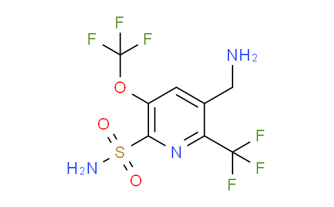 AM146586 | 1805921-71-4 | 3-(Aminomethyl)-5-(trifluoromethoxy)-2-(trifluoromethyl)pyridine-6-sulfonamide