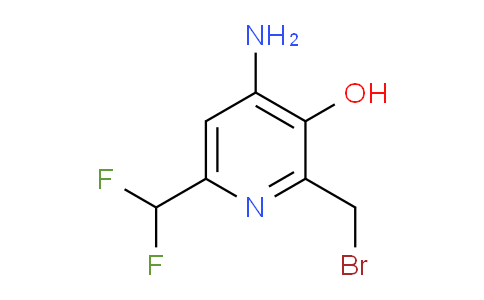 AM14660 | 1805139-85-8 | 4-Amino-2-(bromomethyl)-6-(difluoromethyl)-3-hydroxypyridine