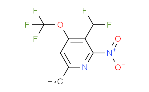 AM146605 | 1805012-41-2 | 3-(Difluoromethyl)-6-methyl-2-nitro-4-(trifluoromethoxy)pyridine