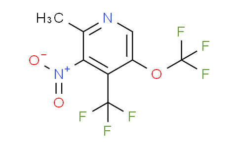 AM146607 | 1804481-48-8 | 2-Methyl-3-nitro-5-(trifluoromethoxy)-4-(trifluoromethyl)pyridine