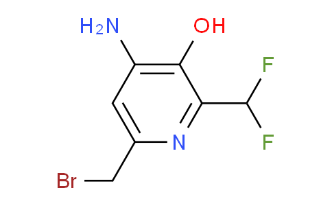 4-Amino-6-(bromomethyl)-2-(difluoromethyl)-3-hydroxypyridine