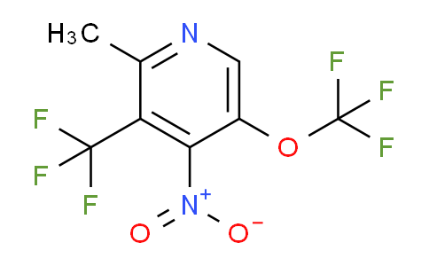 AM146611 | 1805012-45-6 | 2-Methyl-4-nitro-5-(trifluoromethoxy)-3-(trifluoromethyl)pyridine
