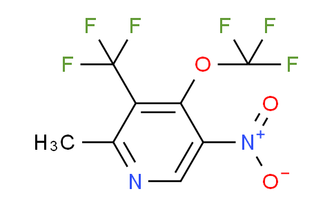 AM146613 | 1806757-56-1 | 2-Methyl-5-nitro-4-(trifluoromethoxy)-3-(trifluoromethyl)pyridine