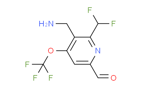 AM146624 | 1806069-81-7 | 3-(Aminomethyl)-2-(difluoromethyl)-4-(trifluoromethoxy)pyridine-6-carboxaldehyde