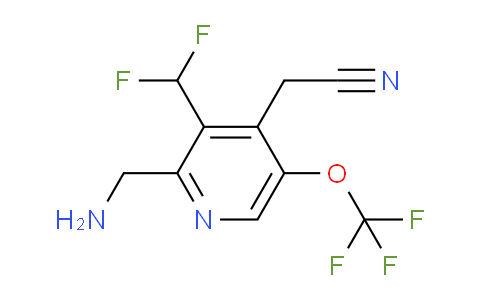 AM146629 | 1805032-88-5 | 2-(Aminomethyl)-3-(difluoromethyl)-5-(trifluoromethoxy)pyridine-4-acetonitrile