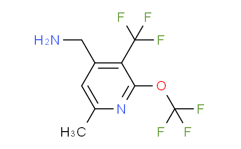 AM146635 | 1805290-34-9 | 4-(Aminomethyl)-6-methyl-2-(trifluoromethoxy)-3-(trifluoromethyl)pyridine
