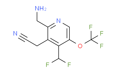AM146637 | 1806166-19-7 | 2-(Aminomethyl)-4-(difluoromethyl)-5-(trifluoromethoxy)pyridine-3-acetonitrile