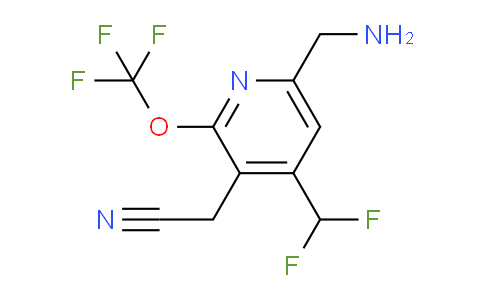 AM146640 | 1806169-05-0 | 6-(Aminomethyl)-4-(difluoromethyl)-2-(trifluoromethoxy)pyridine-3-acetonitrile
