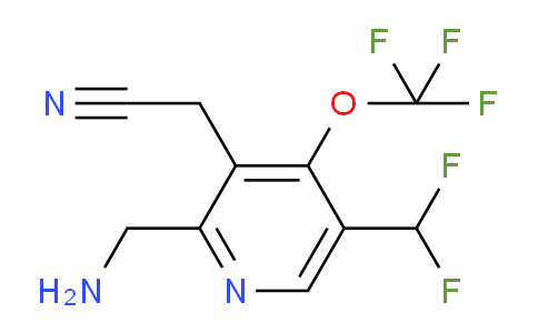 AM146641 | 1804939-26-1 | 2-(Aminomethyl)-5-(difluoromethyl)-4-(trifluoromethoxy)pyridine-3-acetonitrile