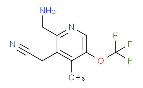 AM146647 | 1806761-67-0 | 2-(Aminomethyl)-4-methyl-5-(trifluoromethoxy)pyridine-3-acetonitrile