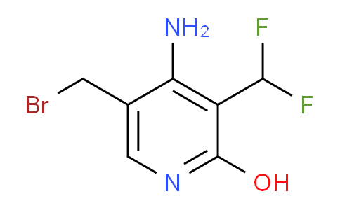 4-Amino-5-(bromomethyl)-3-(difluoromethyl)-2-hydroxypyridine
