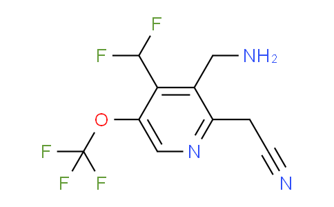 AM146651 | 1804711-07-6 | 3-(Aminomethyl)-4-(difluoromethyl)-5-(trifluoromethoxy)pyridine-2-acetonitrile