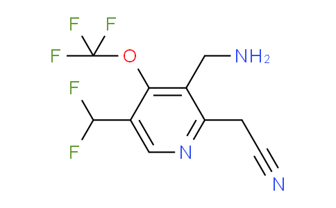 AM146655 | 1805162-02-0 | 3-(Aminomethyl)-5-(difluoromethyl)-4-(trifluoromethoxy)pyridine-2-acetonitrile