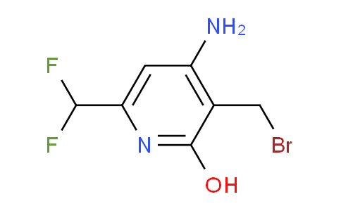 AM14666 | 1805329-11-6 | 4-Amino-3-(bromomethyl)-6-(difluoromethyl)-2-hydroxypyridine