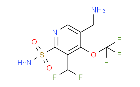 AM146669 | 1804004-13-4 | 5-(Aminomethyl)-3-(difluoromethyl)-4-(trifluoromethoxy)pyridine-2-sulfonamide