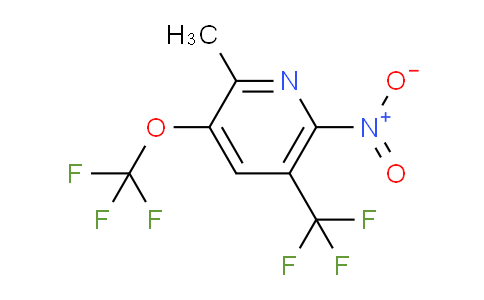 AM146673 | 1806746-58-6 | 2-Methyl-6-nitro-3-(trifluoromethoxy)-5-(trifluoromethyl)pyridine
