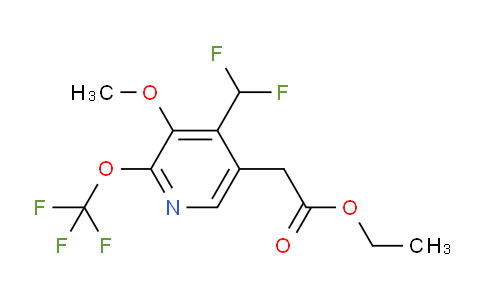 AM146707 | 1806028-06-7 | Ethyl 4-(difluoromethyl)-3-methoxy-2-(trifluoromethoxy)pyridine-5-acetate