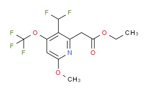 AM146712 | 1806168-61-5 | Ethyl 3-(difluoromethyl)-6-methoxy-4-(trifluoromethoxy)pyridine-2-acetate