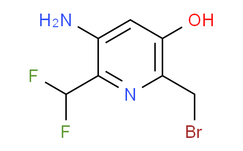 AM14672 | 1806810-55-8 | 3-Amino-6-(bromomethyl)-2-(difluoromethyl)-5-hydroxypyridine
