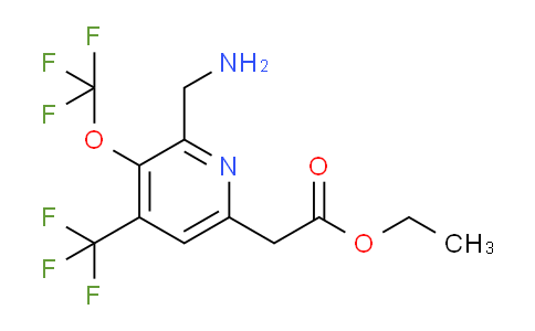 AM146721 | 1804710-01-7 | Ethyl 2-(aminomethyl)-3-(trifluoromethoxy)-4-(trifluoromethyl)pyridine-6-acetate