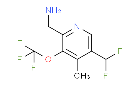 AM146730 | 1806774-36-6 | 2-(Aminomethyl)-5-(difluoromethyl)-4-methyl-3-(trifluoromethoxy)pyridine