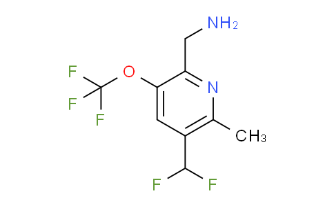 AM146734 | 1804482-84-5 | 2-(Aminomethyl)-5-(difluoromethyl)-6-methyl-3-(trifluoromethoxy)pyridine