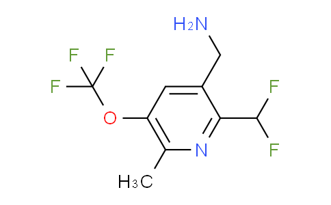 AM146741 | 1804675-80-6 | 3-(Aminomethyl)-2-(difluoromethyl)-6-methyl-5-(trifluoromethoxy)pyridine