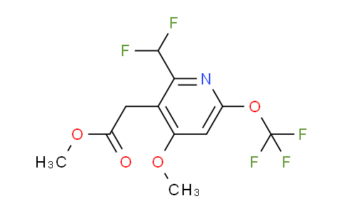 AM146768 | 1806027-24-6 | Methyl 2-(difluoromethyl)-4-methoxy-6-(trifluoromethoxy)pyridine-3-acetate