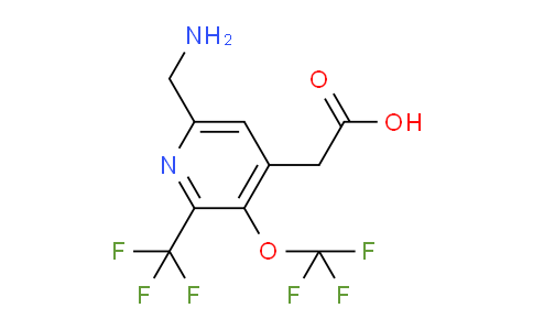 AM146769 | 1805294-98-7 | 6-(Aminomethyl)-3-(trifluoromethoxy)-2-(trifluoromethyl)pyridine-4-acetic acid