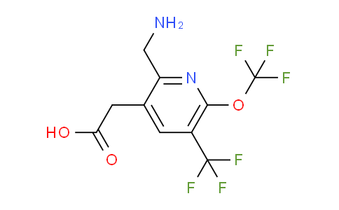 AM146771 | 1805297-81-7 | 2-(Aminomethyl)-6-(trifluoromethoxy)-5-(trifluoromethyl)pyridine-3-acetic acid