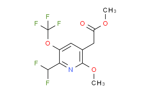 AM146774 | 1806750-97-9 | Methyl 2-(difluoromethyl)-6-methoxy-3-(trifluoromethoxy)pyridine-5-acetate