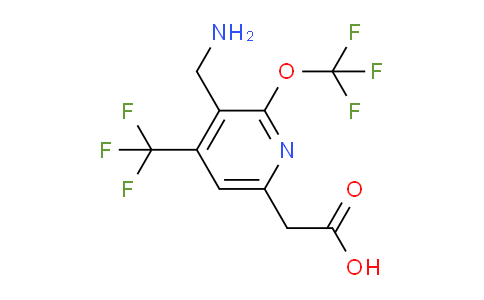 AM146775 | 1806756-59-1 | 3-(Aminomethyl)-2-(trifluoromethoxy)-4-(trifluoromethyl)pyridine-6-acetic acid