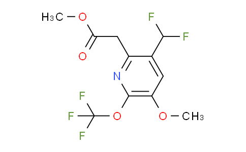 AM146783 | 1806257-05-5 | Methyl 3-(difluoromethyl)-5-methoxy-6-(trifluoromethoxy)pyridine-2-acetate