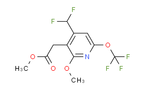 AM146786 | 1804649-98-6 | Methyl 4-(difluoromethyl)-2-methoxy-6-(trifluoromethoxy)pyridine-3-acetate