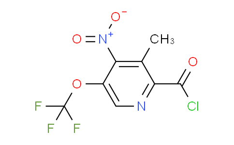AM146791 | 1804484-39-6 | 3-Methyl-4-nitro-5-(trifluoromethoxy)pyridine-2-carbonyl chloride