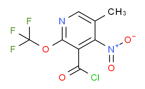 AM146792 | 1805299-86-8 | 5-Methyl-4-nitro-2-(trifluoromethoxy)pyridine-3-carbonyl chloride