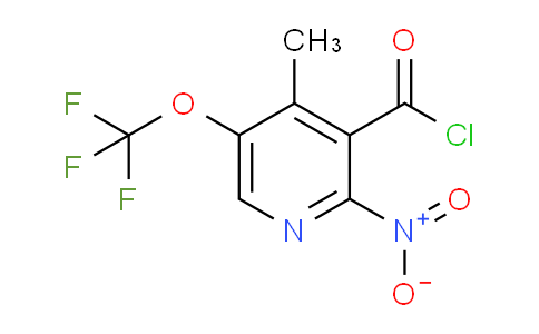AM146799 | 1806781-07-6 | 4-Methyl-2-nitro-5-(trifluoromethoxy)pyridine-3-carbonyl chloride