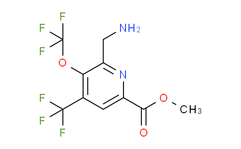 AM146816 | 1804666-07-6 | Methyl 2-(aminomethyl)-3-(trifluoromethoxy)-4-(trifluoromethyl)pyridine-6-carboxylate