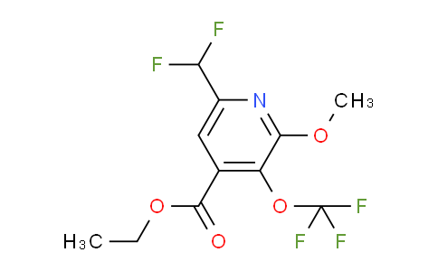 AM146817 | 1806256-15-4 | Ethyl 6-(difluoromethyl)-2-methoxy-3-(trifluoromethoxy)pyridine-4-carboxylate