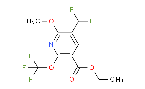 AM146819 | 1806750-25-3 | Ethyl 3-(difluoromethyl)-2-methoxy-6-(trifluoromethoxy)pyridine-5-carboxylate