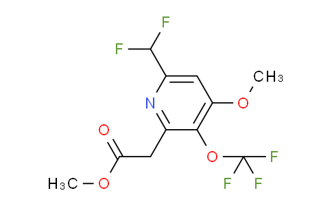 AM146830 | 1806178-03-9 | Methyl 6-(difluoromethyl)-4-methoxy-3-(trifluoromethoxy)pyridine-2-acetate