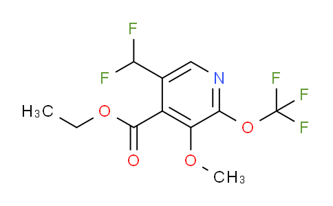 AM146831 | 1806750-43-5 | Ethyl 5-(difluoromethyl)-3-methoxy-2-(trifluoromethoxy)pyridine-4-carboxylate