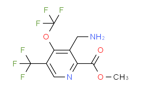 AM146832 | 1805294-38-5 | Methyl 3-(aminomethyl)-4-(trifluoromethoxy)-5-(trifluoromethyl)pyridine-2-carboxylate
