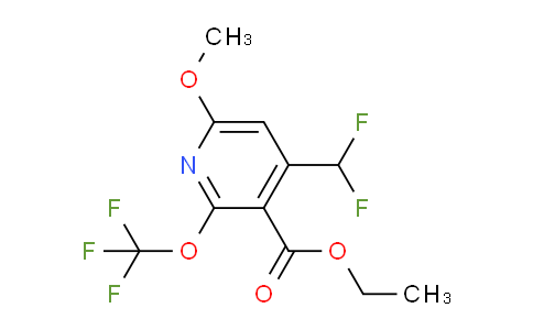 AM146833 | 1806021-31-7 | Ethyl 4-(difluoromethyl)-6-methoxy-2-(trifluoromethoxy)pyridine-3-carboxylate