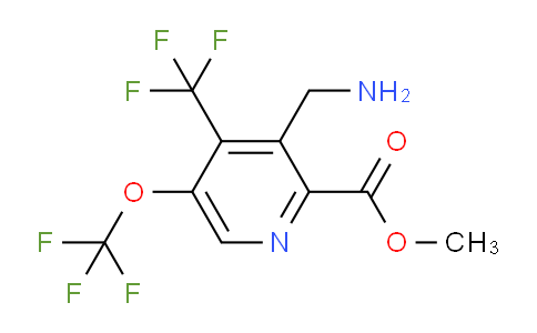AM146837 | 1804852-92-3 | Methyl 3-(aminomethyl)-5-(trifluoromethoxy)-4-(trifluoromethyl)pyridine-2-carboxylate